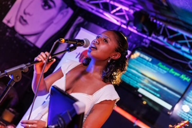 Tania Allen singing