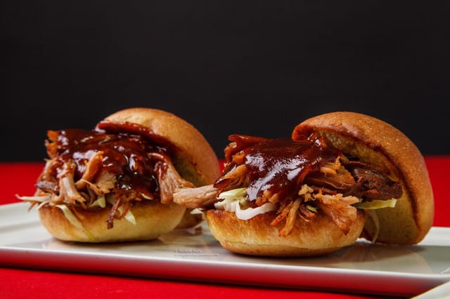 BBQ Pulled Pork Sliders*