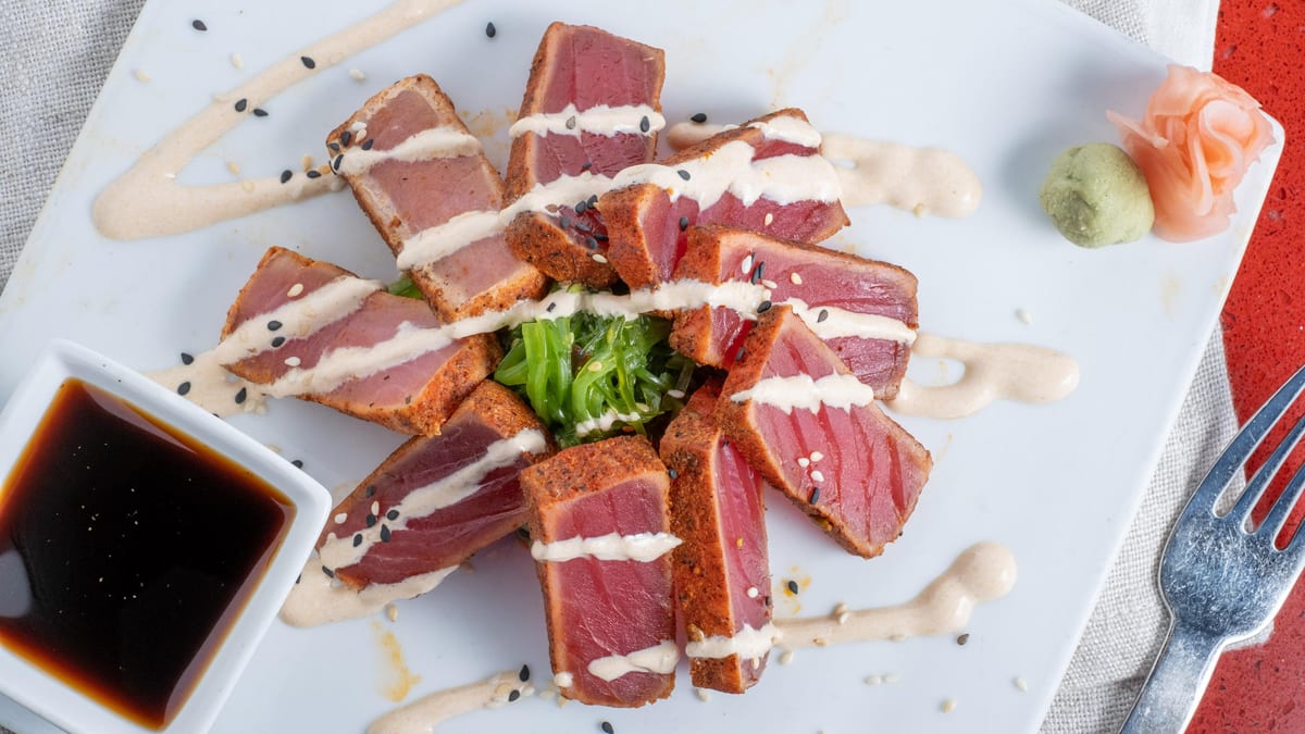 Seared Ahi Tuna Sashimi*