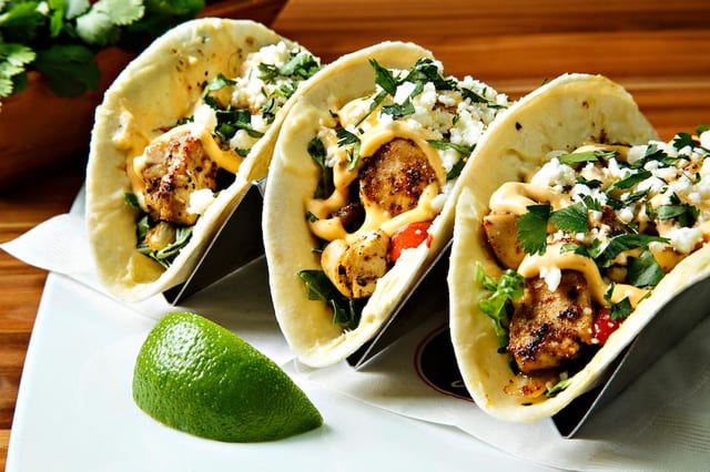 Chicken Fajita Tacos*